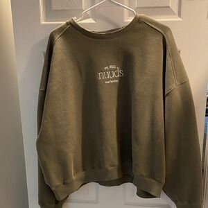 NUUDS Olive Green Sweatshirt